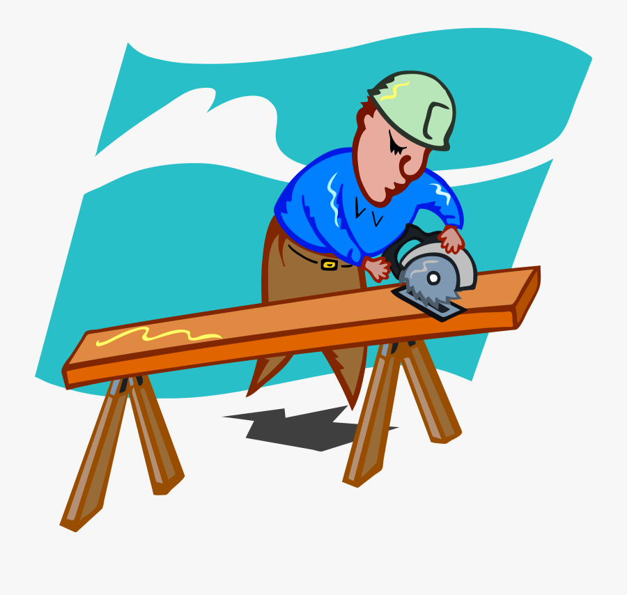 Subtracting Mixed Numbers By Renaming - Carpenter Clipart, Transparent Clipart