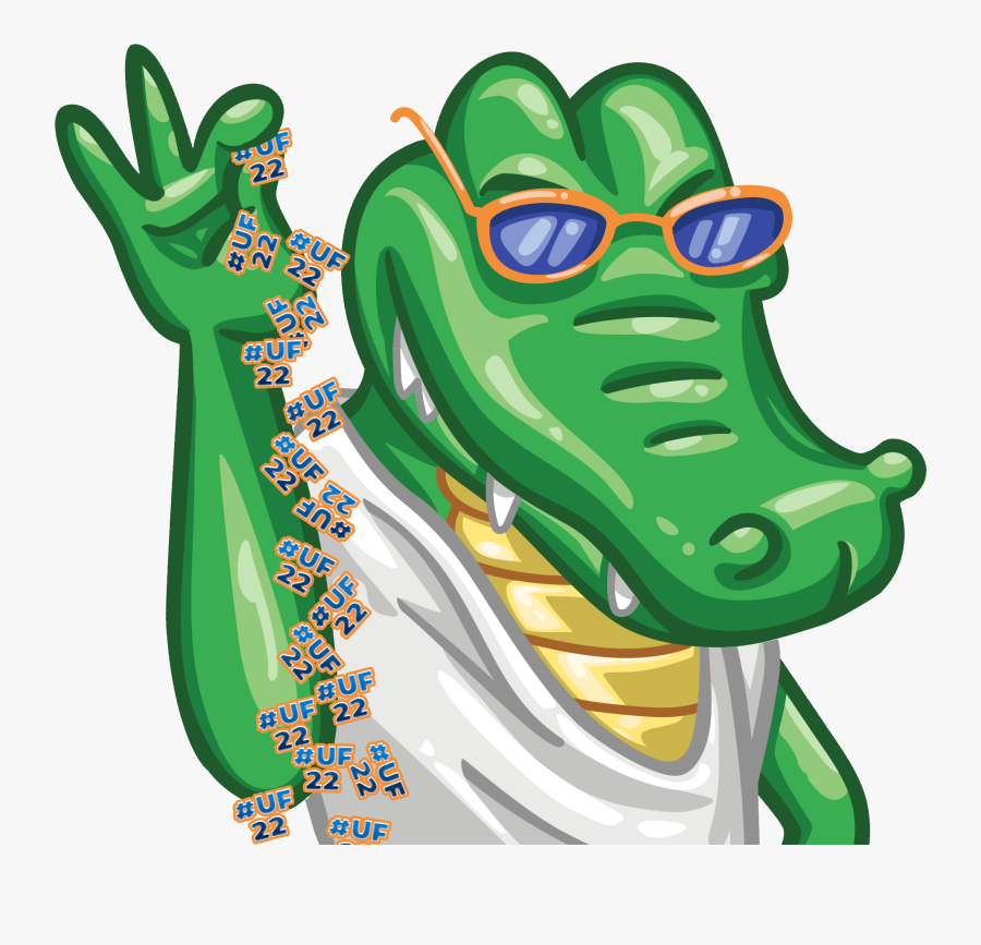 Salt Bae Sticker University Of Florida For Ios Android - Cartoon, Transparent Clipart
