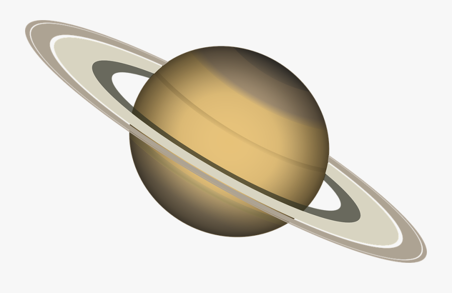 Nasa Discover New Concrete - Saturn Planet Clipart, Transparent Clipart