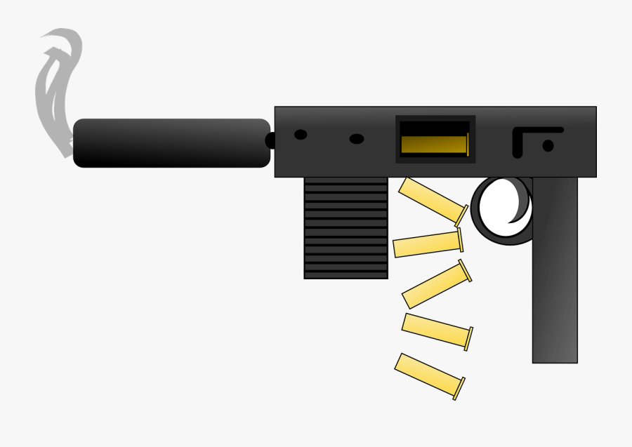 Gun - Gun Shot Gif Png, Transparent Clipart