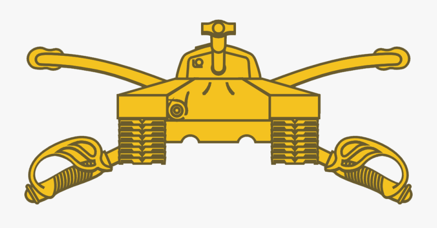 Army Armor Insignia, Transparent Clipart