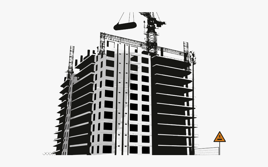 Clipart Building Construction, Transparent Clipart
