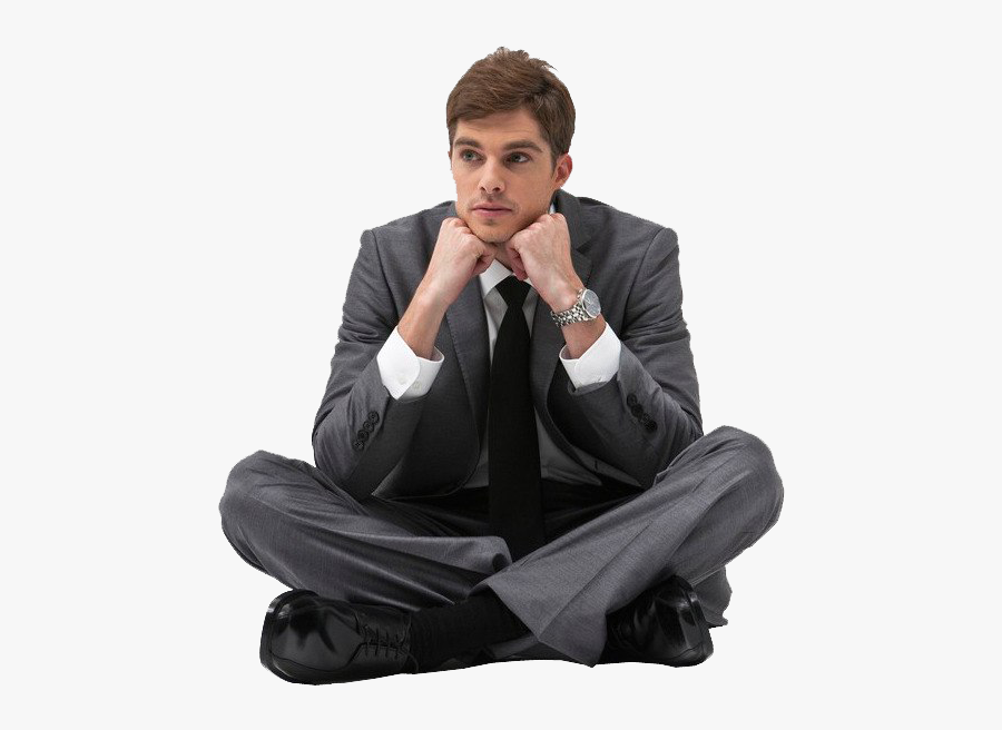 Man Thinking Png, Transparent Clipart