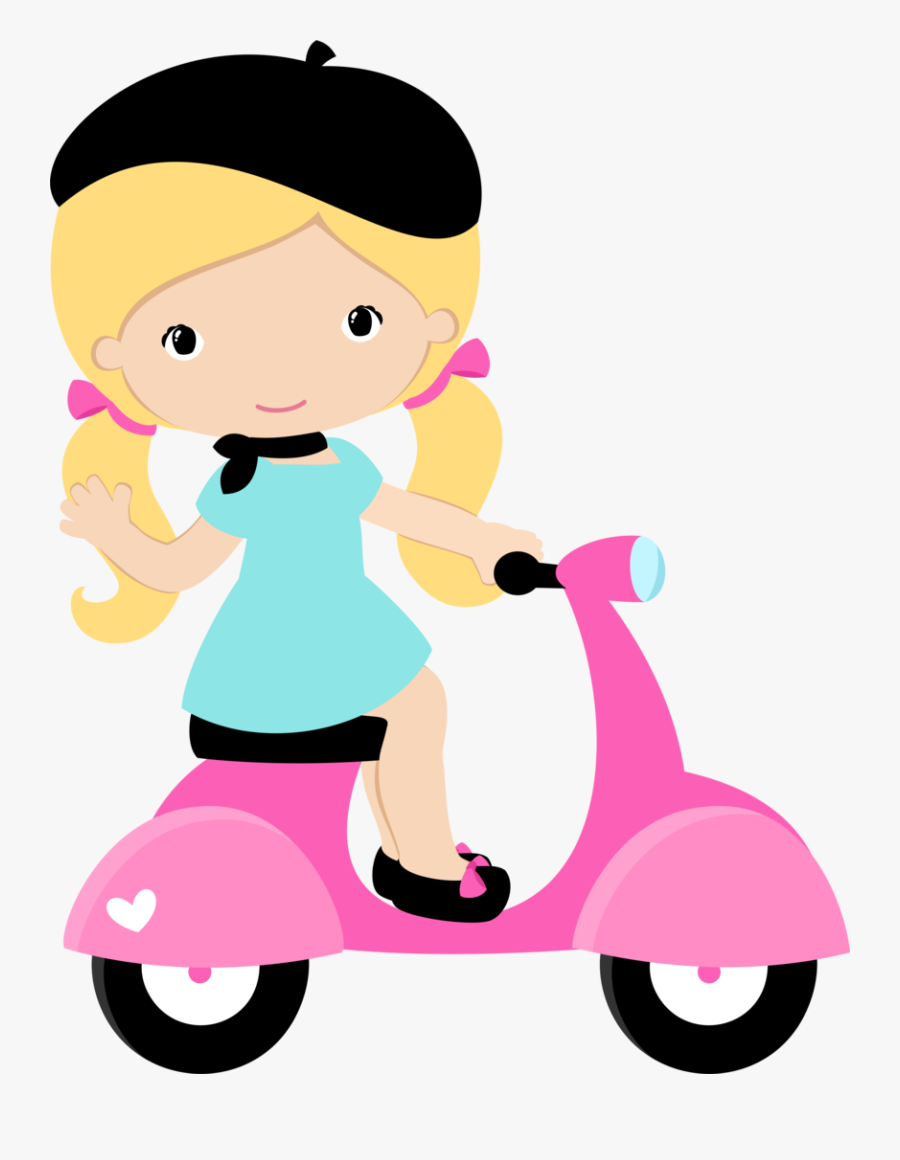 Paris Clipart Scooter - Clipart Paris Png, Transparent Clipart