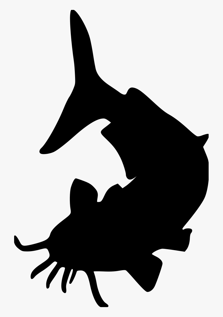 Silhouette Clip Art Portable Network Graphics Catfish - Catfish Silhouette, Transparent Clipart