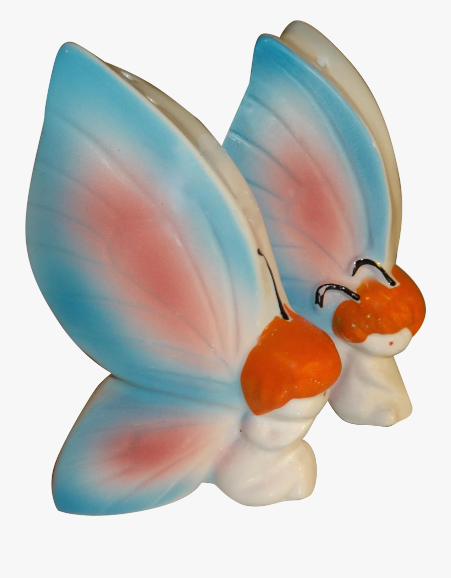 Butterfly Gnomes Salt And Pepper Shakers - Figurine, Transparent Clipart