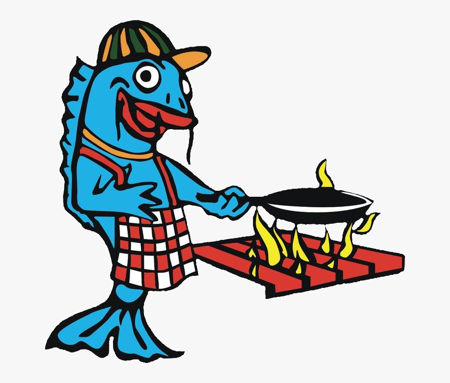 Catfish Cooking Clip Art, Transparent Clipart