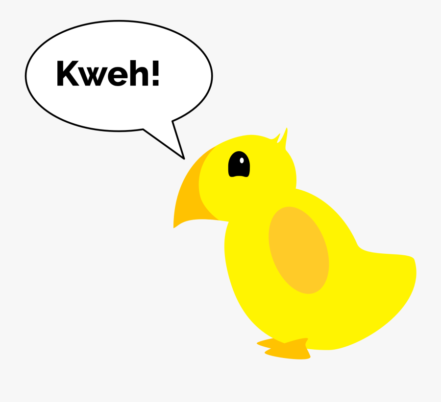 Baby Chocobo - Cartoon, Transparent Clipart