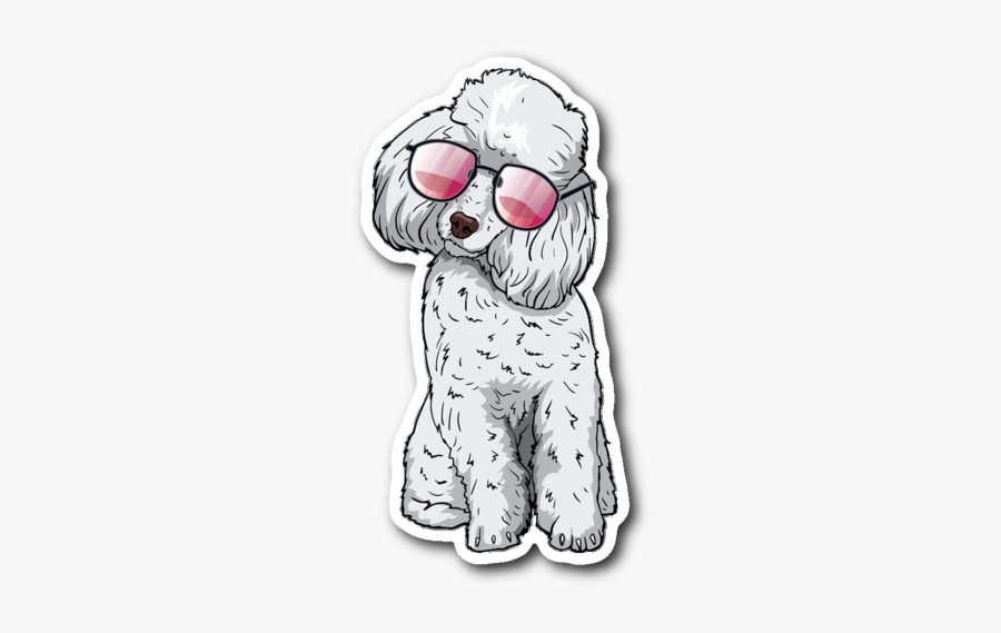 Transparent Poodle Dog Clipart - Poodle Sticker, Transparent Clipart