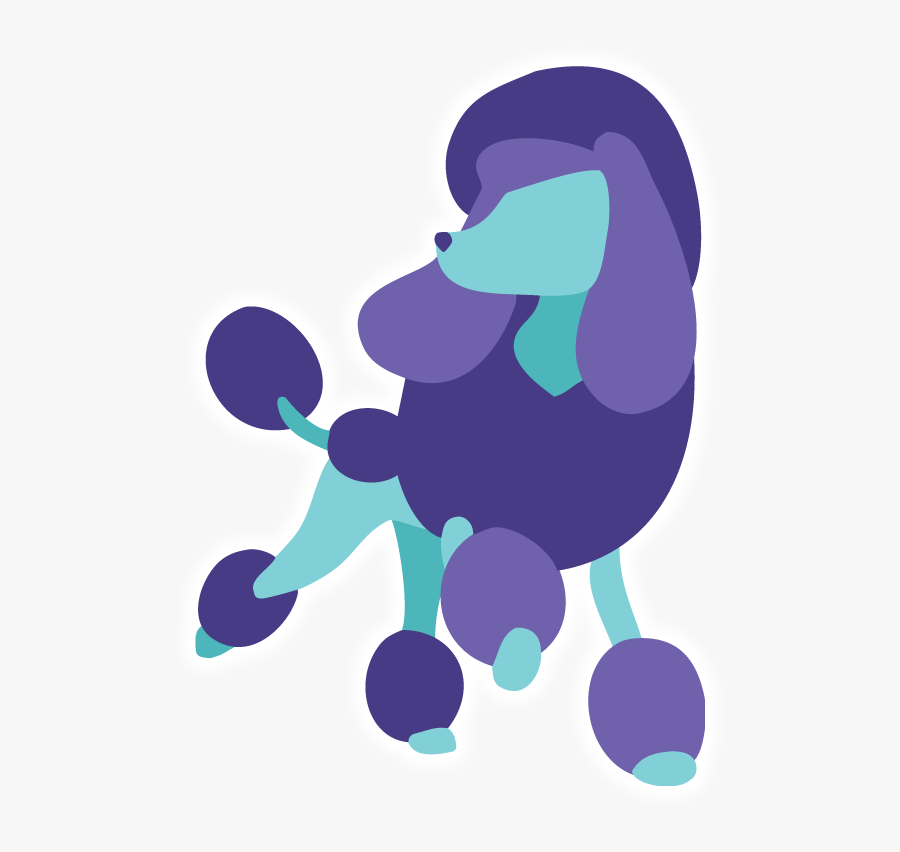 Barking Style Mobile Pet Styling - Standard Poodle Clipart, Transparent Clipart