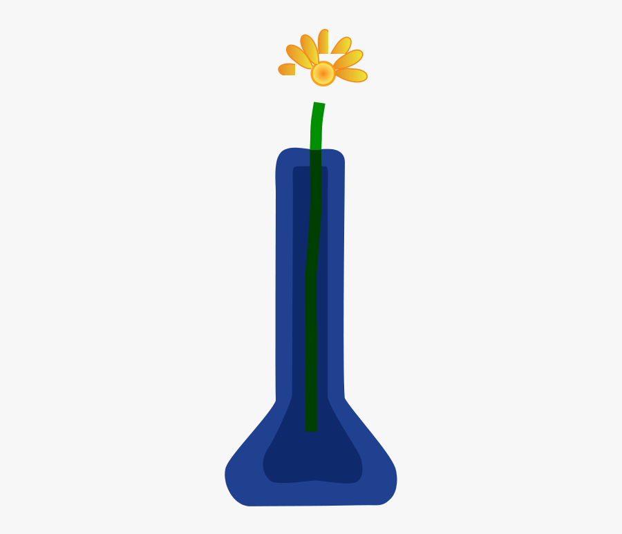 Flower In Vase - Transparency Vase Clipart, Transparent Clipart