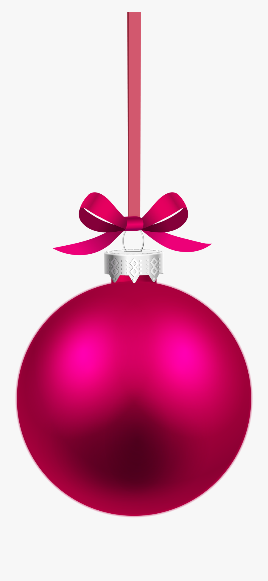 Hanukkah Clipart Christmas - Christmas Ball Balls Pink, Transparent Clipart