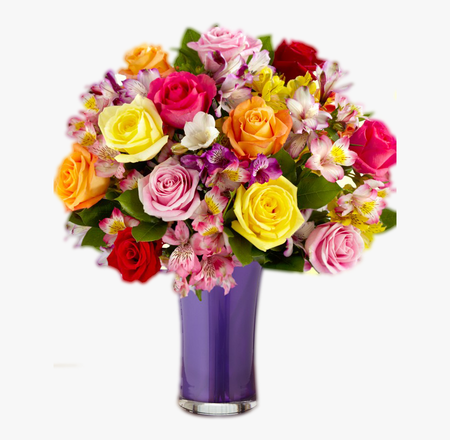 Transparent Clipart Image Flower In Vase Png - Flower Vase Free Download, Transparent Clipart