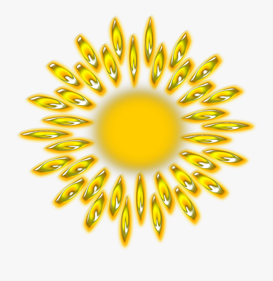 Transparent Sun And Sky Clipart - Swarovski Sunshine Brooch, Transparent Clipart
