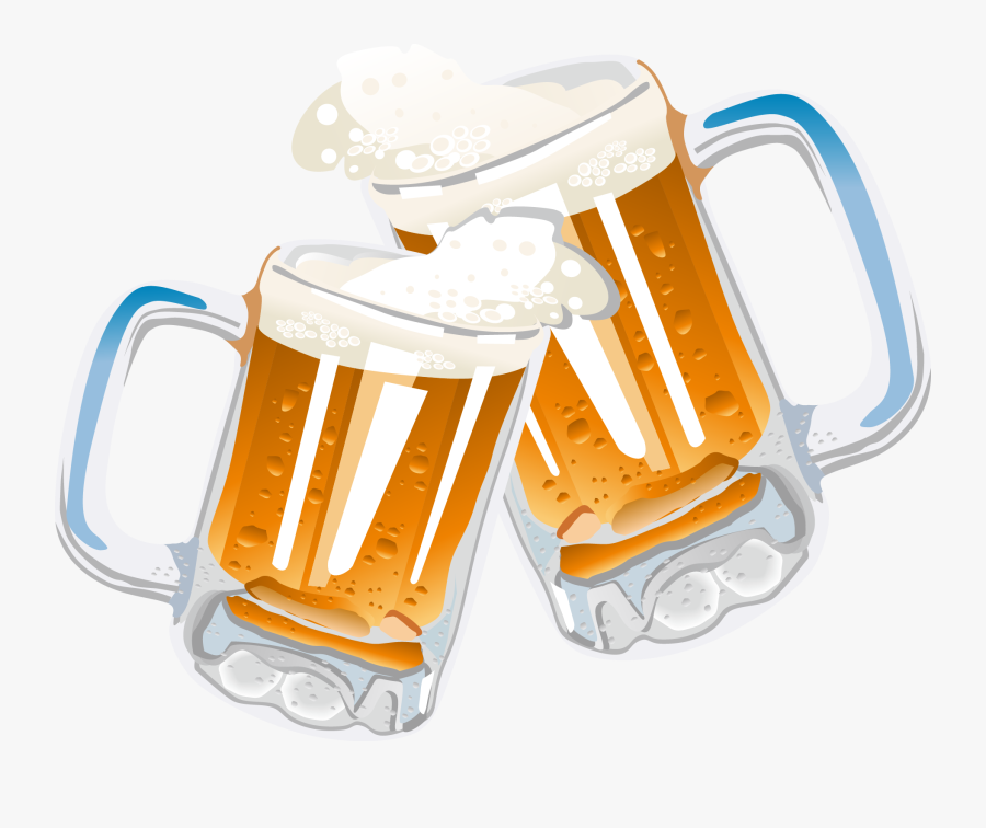 Beer Cheers Transparent Background, Transparent Clipart