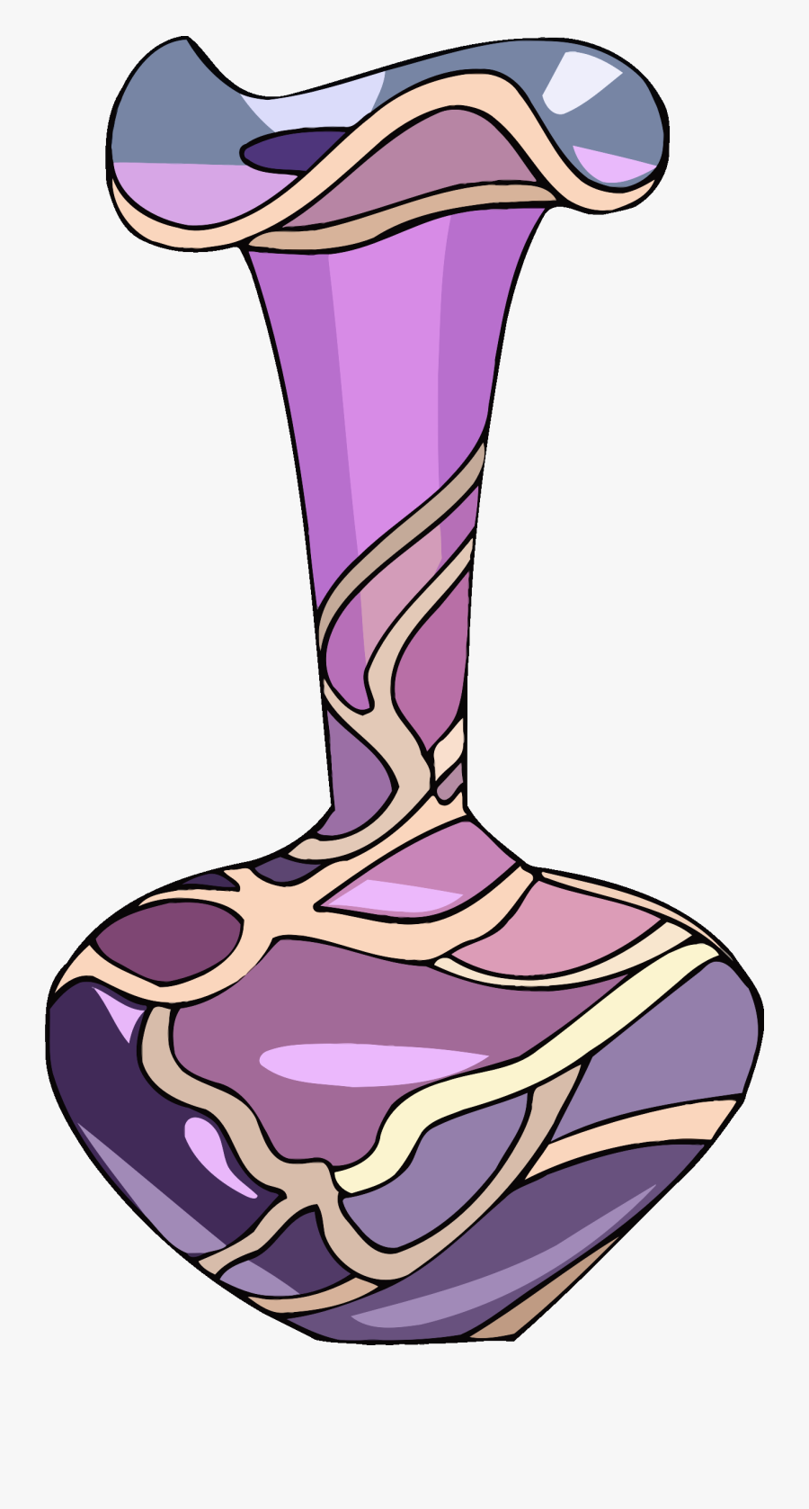 Jar Vector Image High Resolution - Transparent Vase Cartoon Png, Transparent Clipart