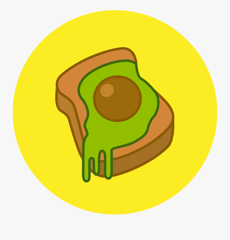 Transparent Avocado Clipart Png, Transparent Clipart