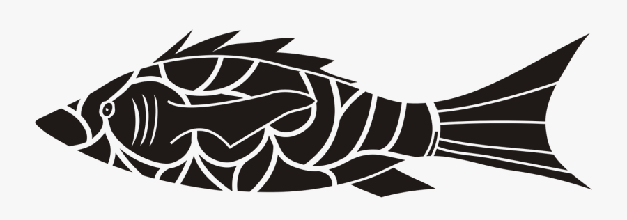 Black And White Fish Pictures Group Image Stock - Transparent Background Transparent Fish Symbol, Transparent Clipart