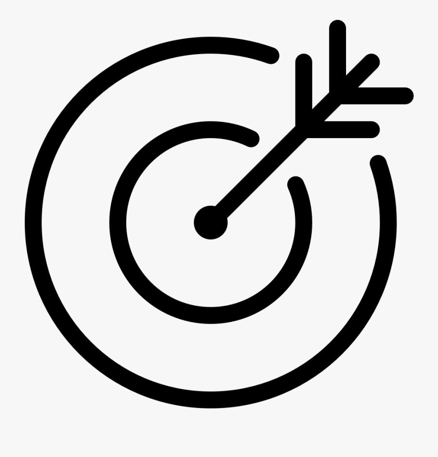 App Bits Stylish Modern - Target Or Goals Icon, Transparent Clipart