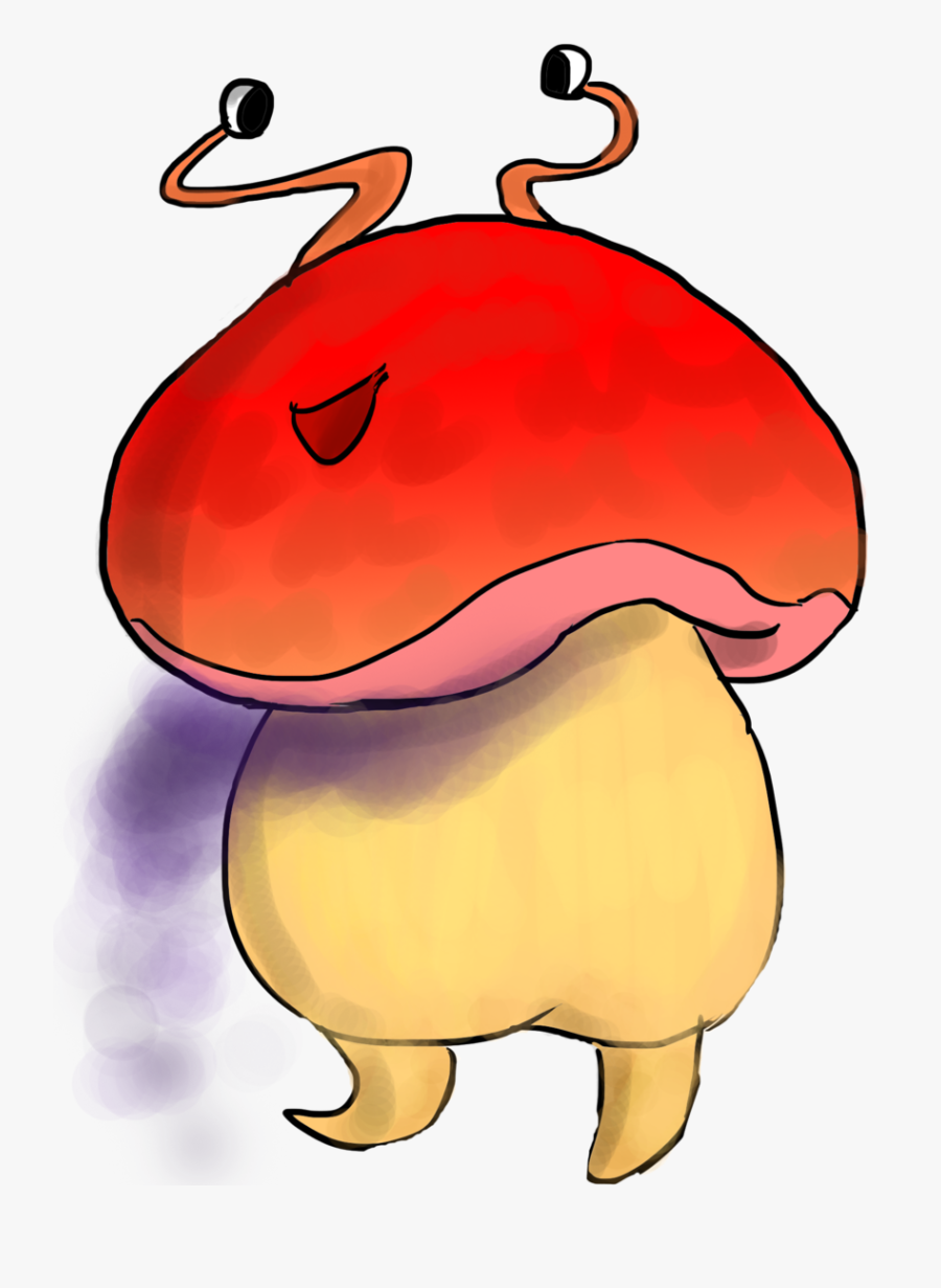 Puffstool By Princess-toast - Pikmin 3 Puffstool, Transparent Clipart