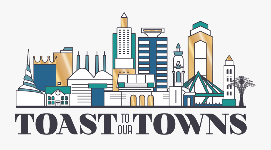Toast To Our Towns - Duckstadkrant, Transparent Clipart
