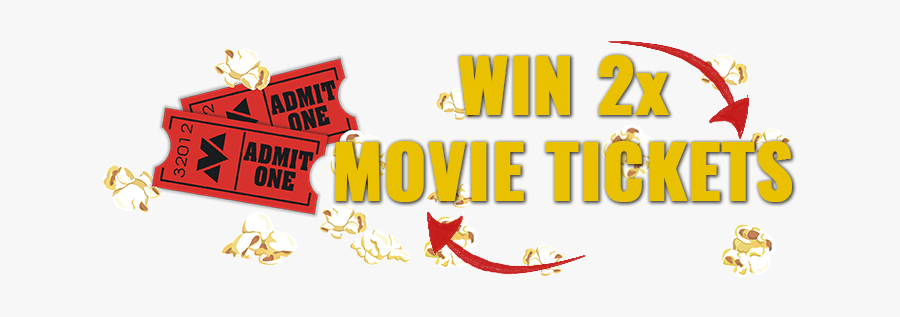 Movie Tickets Png - You Win Movie Tickets, Transparent Clipart