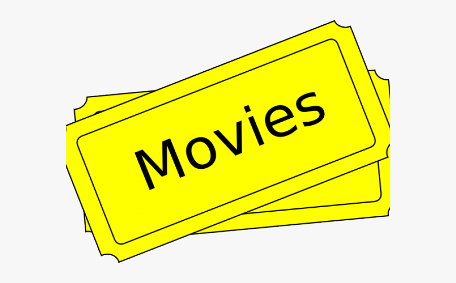Movie Tickets Clipart - Sign, Transparent Clipart