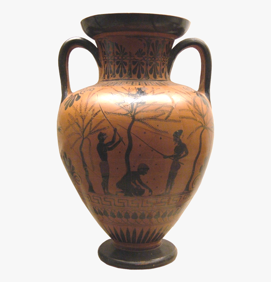 Vase Png Images Free Download - Ancient Greek Pottery, Transparent Clipart