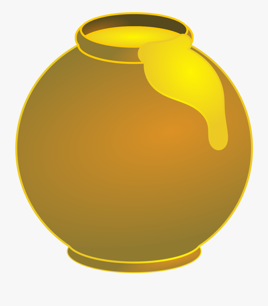 Yellow,vase,clip - Clip Art, Transparent Clipart