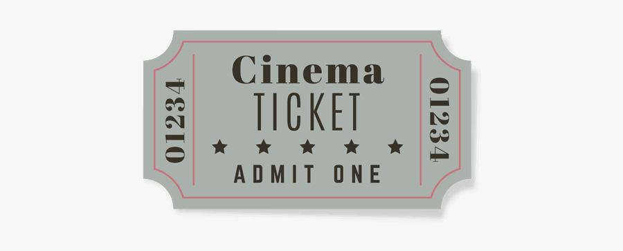 #movies #movie #ticket - Calligraphy, Transparent Clipart