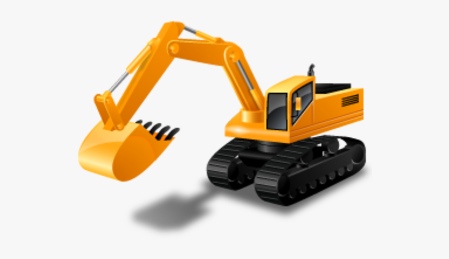 Icon Excavator, Transparent Clipart