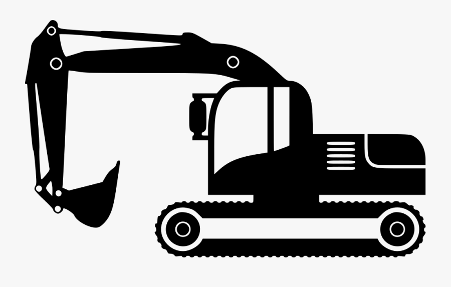 Transparent Backhoe Clipart - Excavator Svg, Transparent Clipart