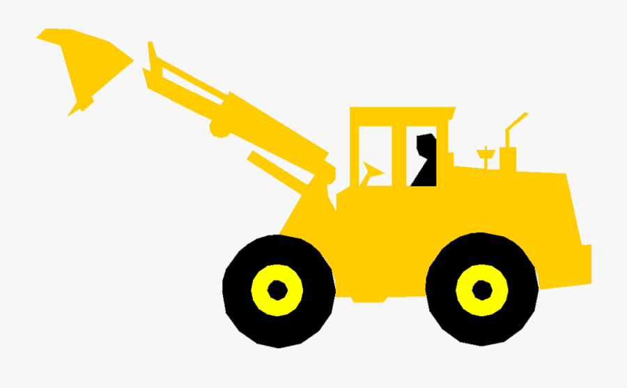 Jpg Royalty Free Download Banksman Cartoon Clip Art - Cartoon Excavator Png, Transparent Clipart