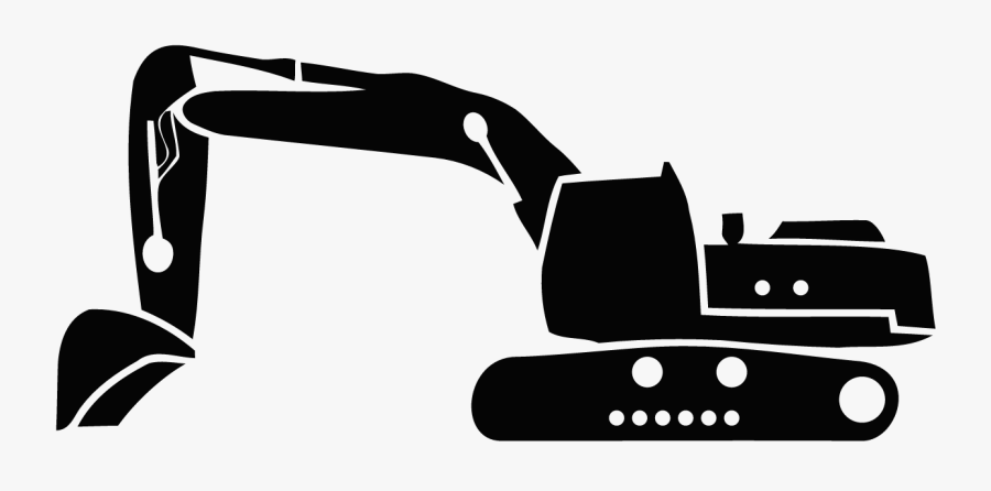 Clay Excavating Guarantee - Back Hoe Svg, Transparent Clipart