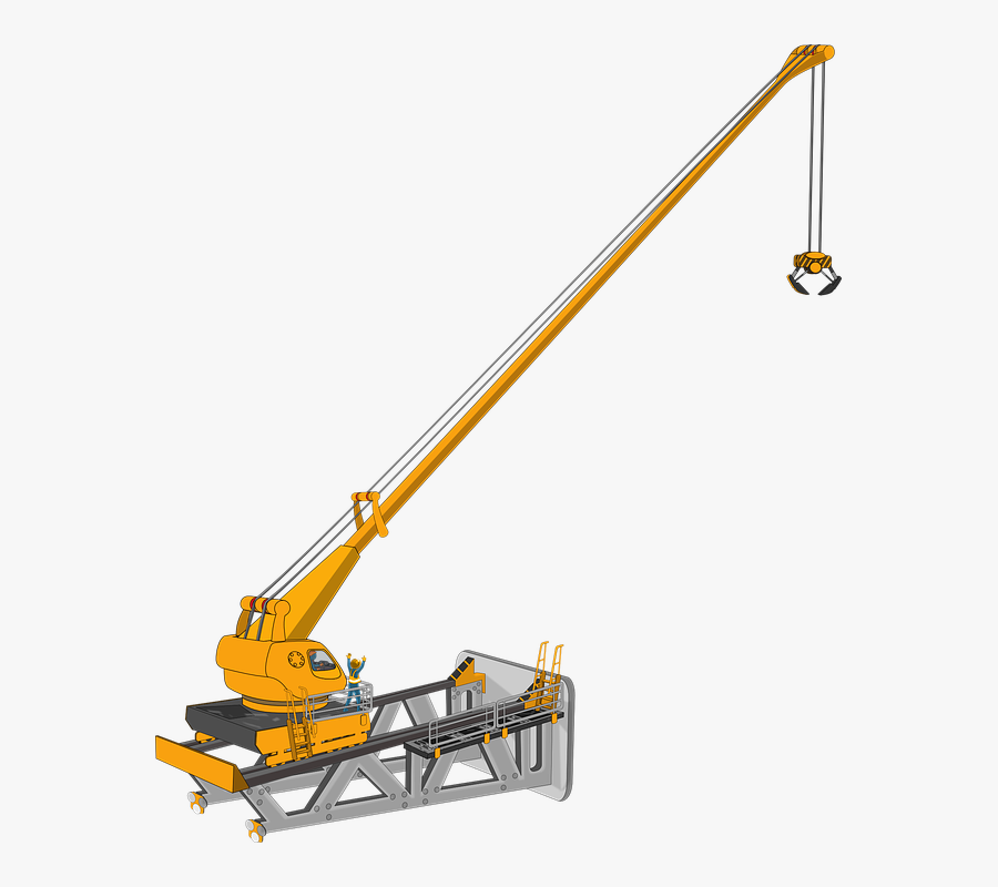 Machine Heavy Equipment Free - Maquinas Para Construir Edificios, Transparent Clipart