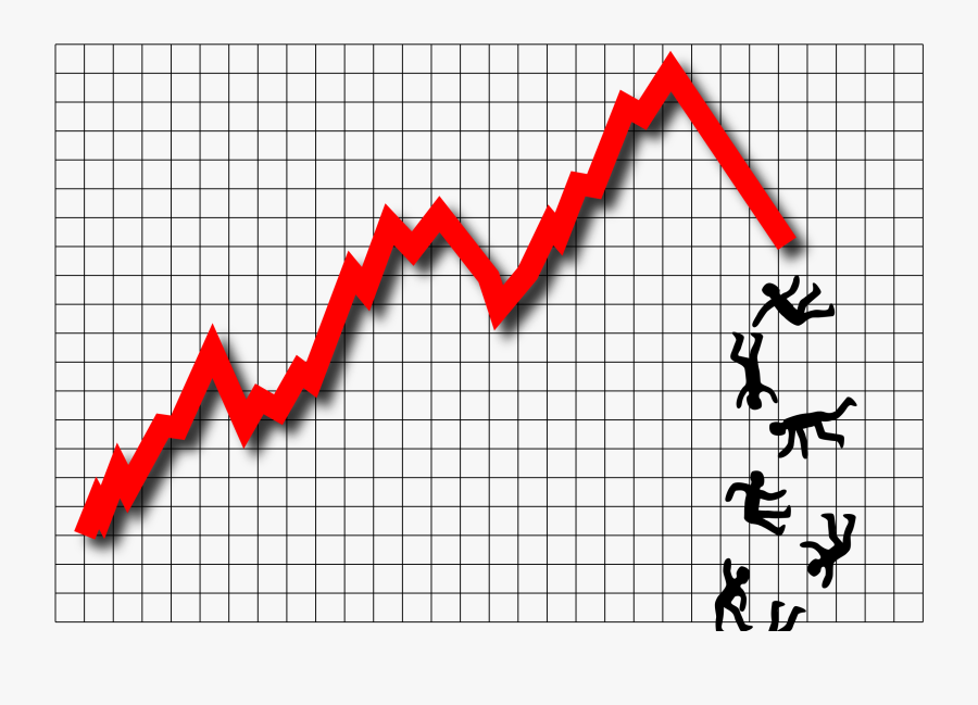 Transparent Line Chart Png - Stock Market Graph Vector, Transparent Clipart