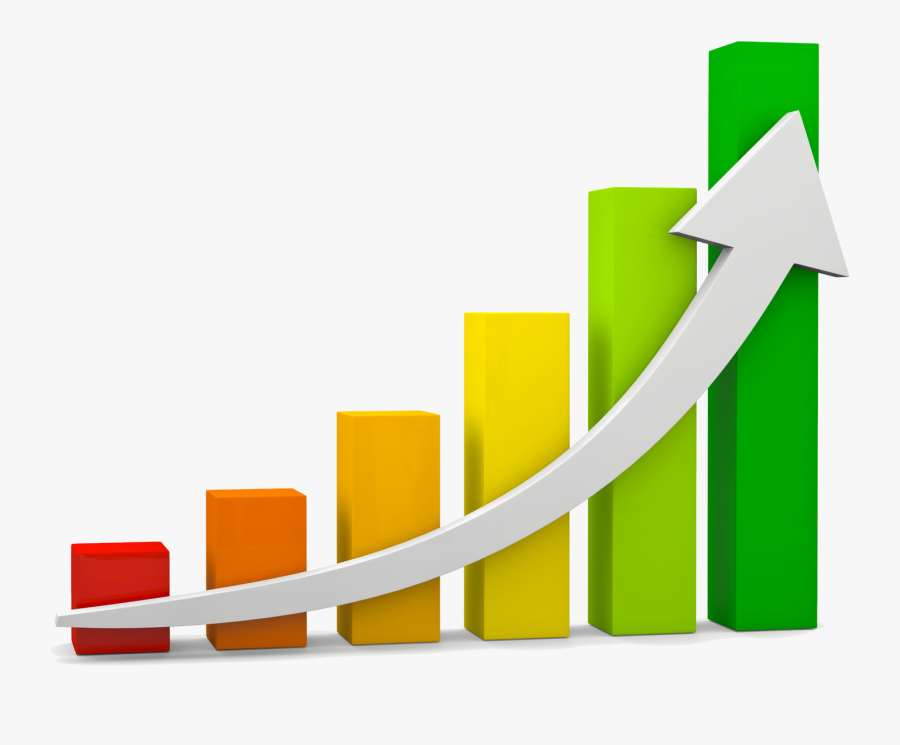 Bar Chart Graph Of A Function Diagram Clip Art - Business Growth Chart Png, Transparent Clipart