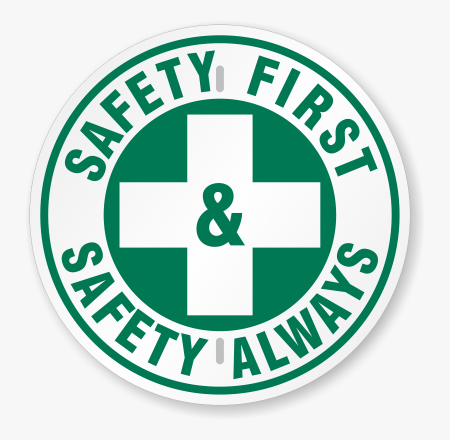 Download And Use Safety First Png Clipart - Construction Safety First Signage, Transparent Clipart