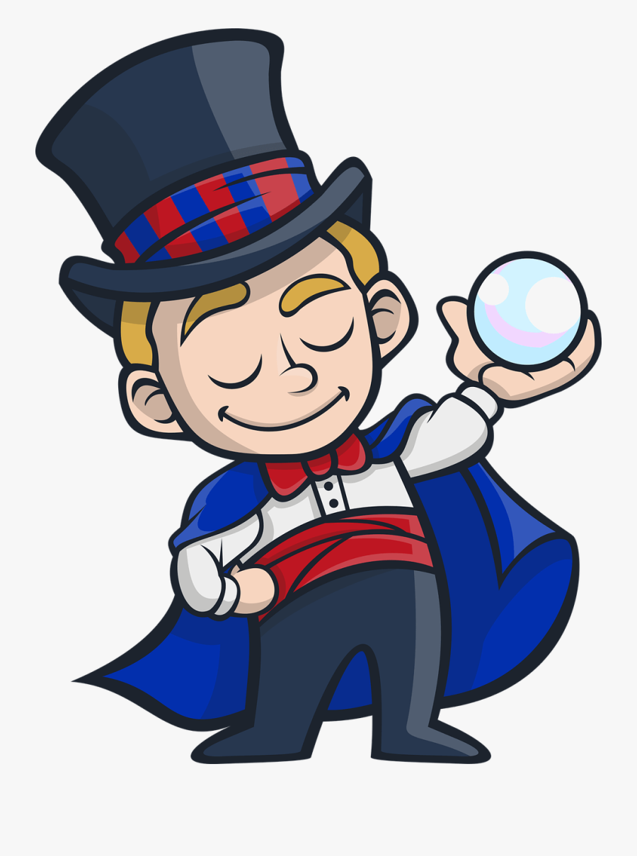 Misdirection In Coaching Be A Magician - Magician Png, Transparent Clipart