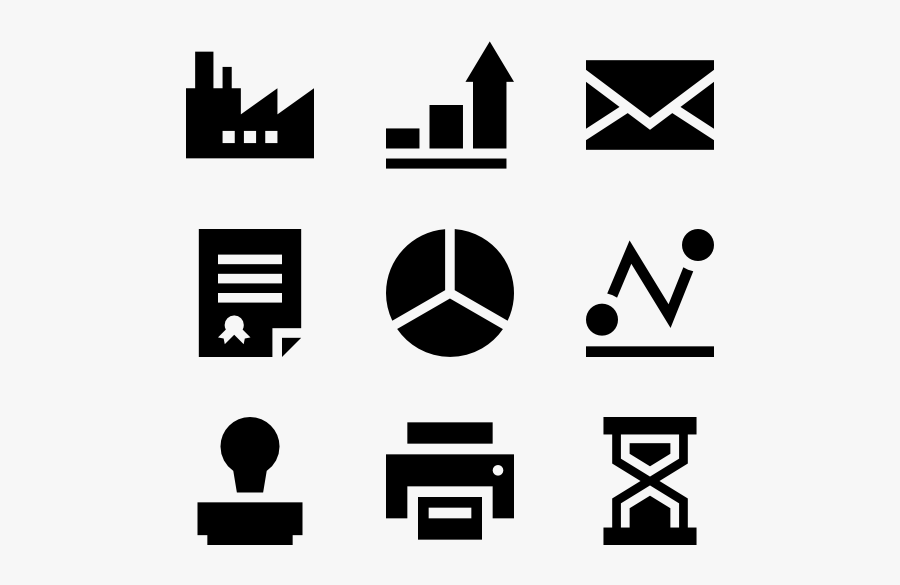 Solid Business Elements - Workspace Icon, Transparent Clipart