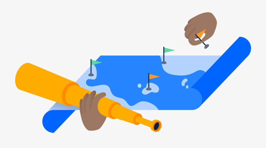 Simple Collaboration Strategies - Illustration, Transparent Clipart