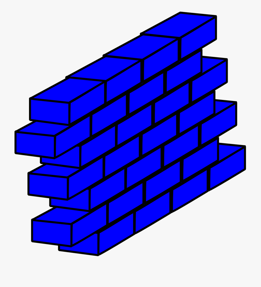 Blue Wall Svg Clip Arts - Blue Wall Clipart, Transparent Clipart