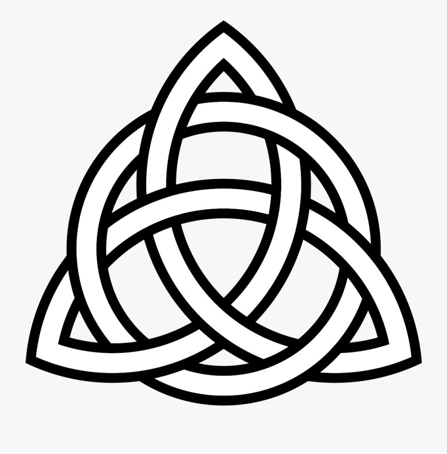 Clip Art Symbolism The Cross - Trinity Knot Celtic, Transparent Clipart