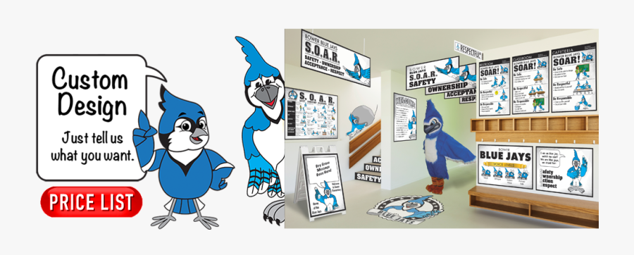 Cougar Mascots Elementary School, Transparent Clipart