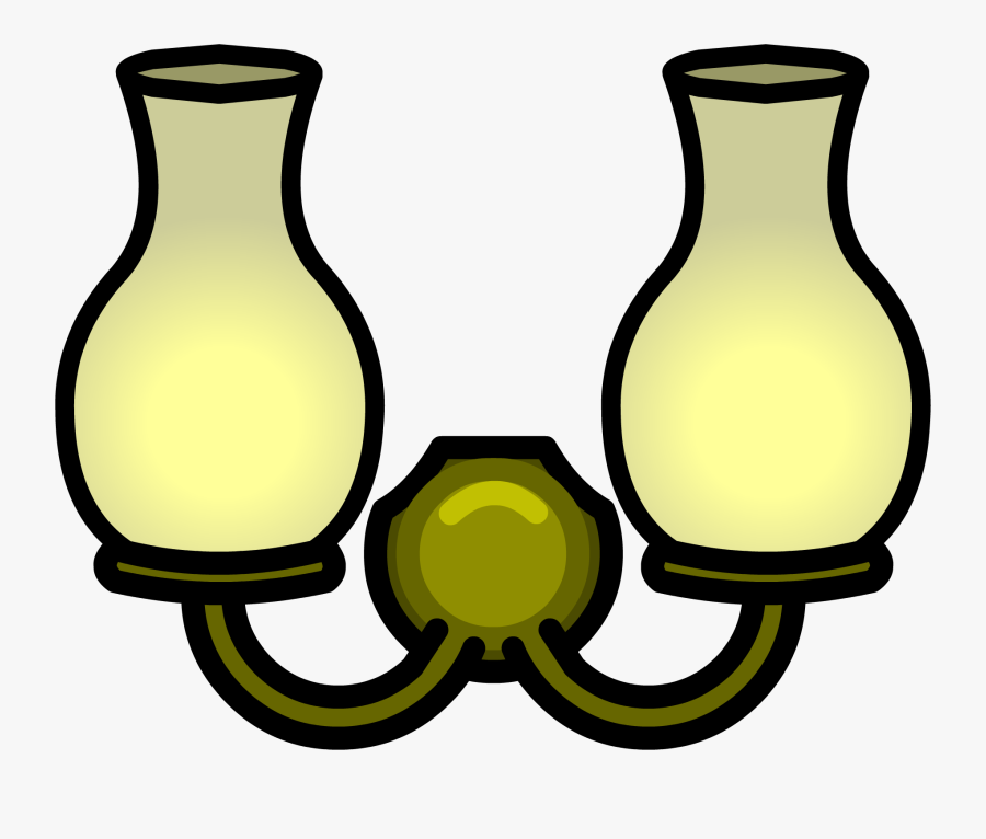 Image Double Wall Light - Wall Lamp Clipart Png, Transparent Clipart