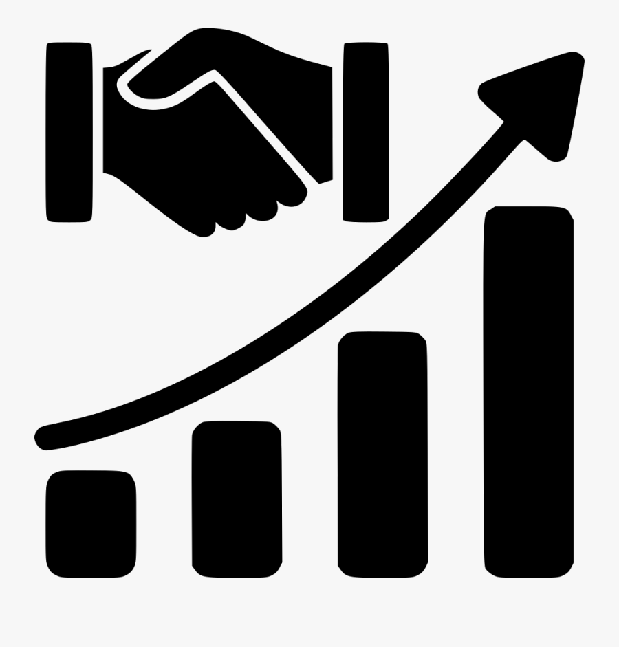Acquisition Svg Png Icon - Growth Chart Icon Png, Transparent Clipart