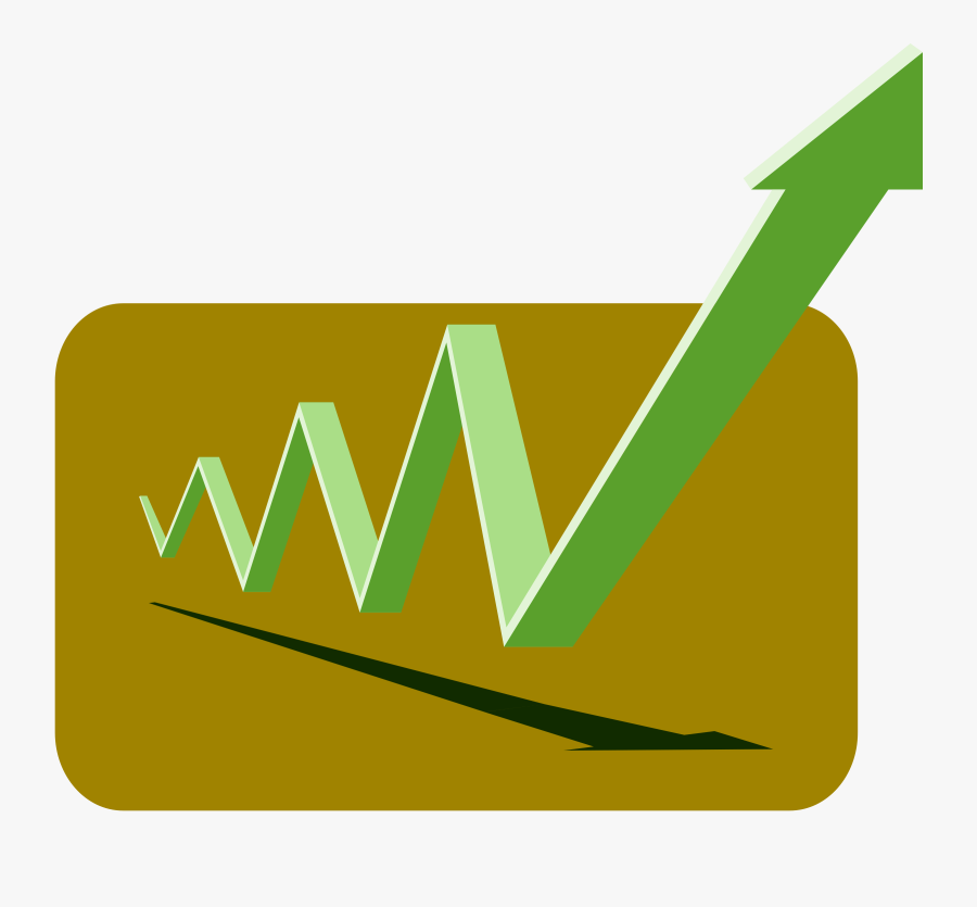 Graph Clipart Financial Graph - Grafico De Setas Png, Transparent Clipart