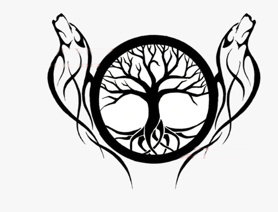 Tattoo Tree Of Life Drawing Idea - Diseño Tatuaje Arbol De La Vida, Transparent Clipart