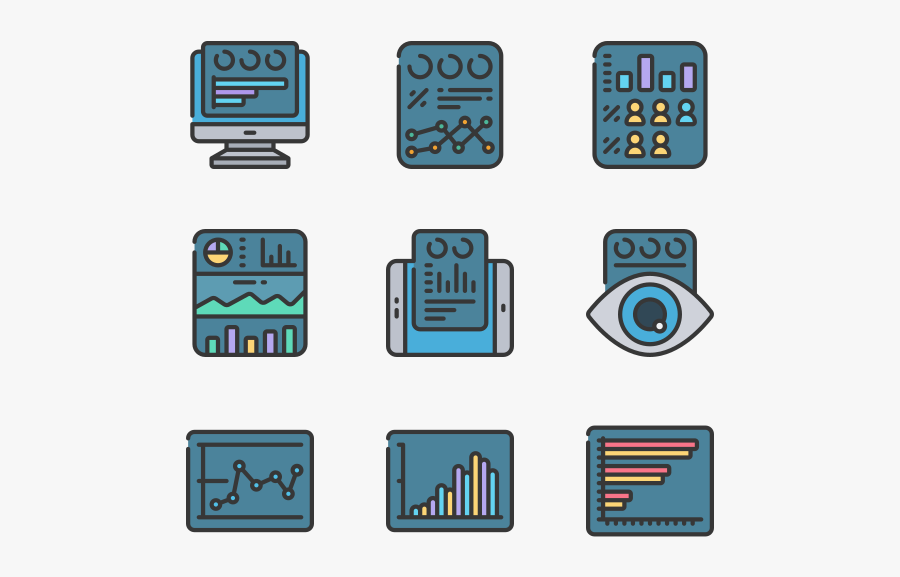 Data Visualisation - Illustration, Transparent Clipart