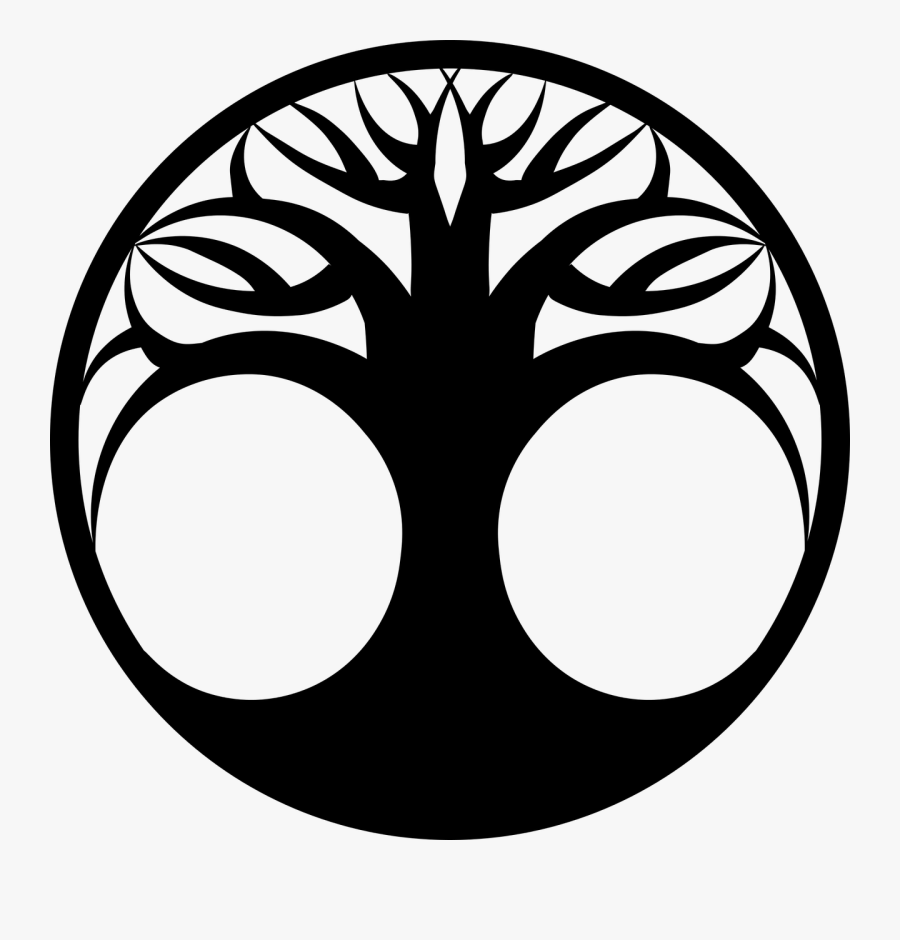 Tree Of Life Silhouette Clip Art - Tree Symbol, Transparent Clipart